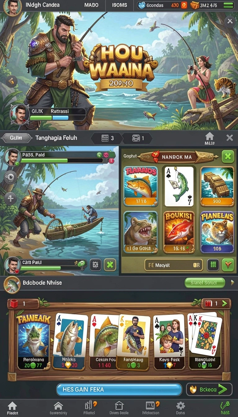 Tampilan utama aplikasi Review Aplikasi rejeki yang intuitif dan efisien.