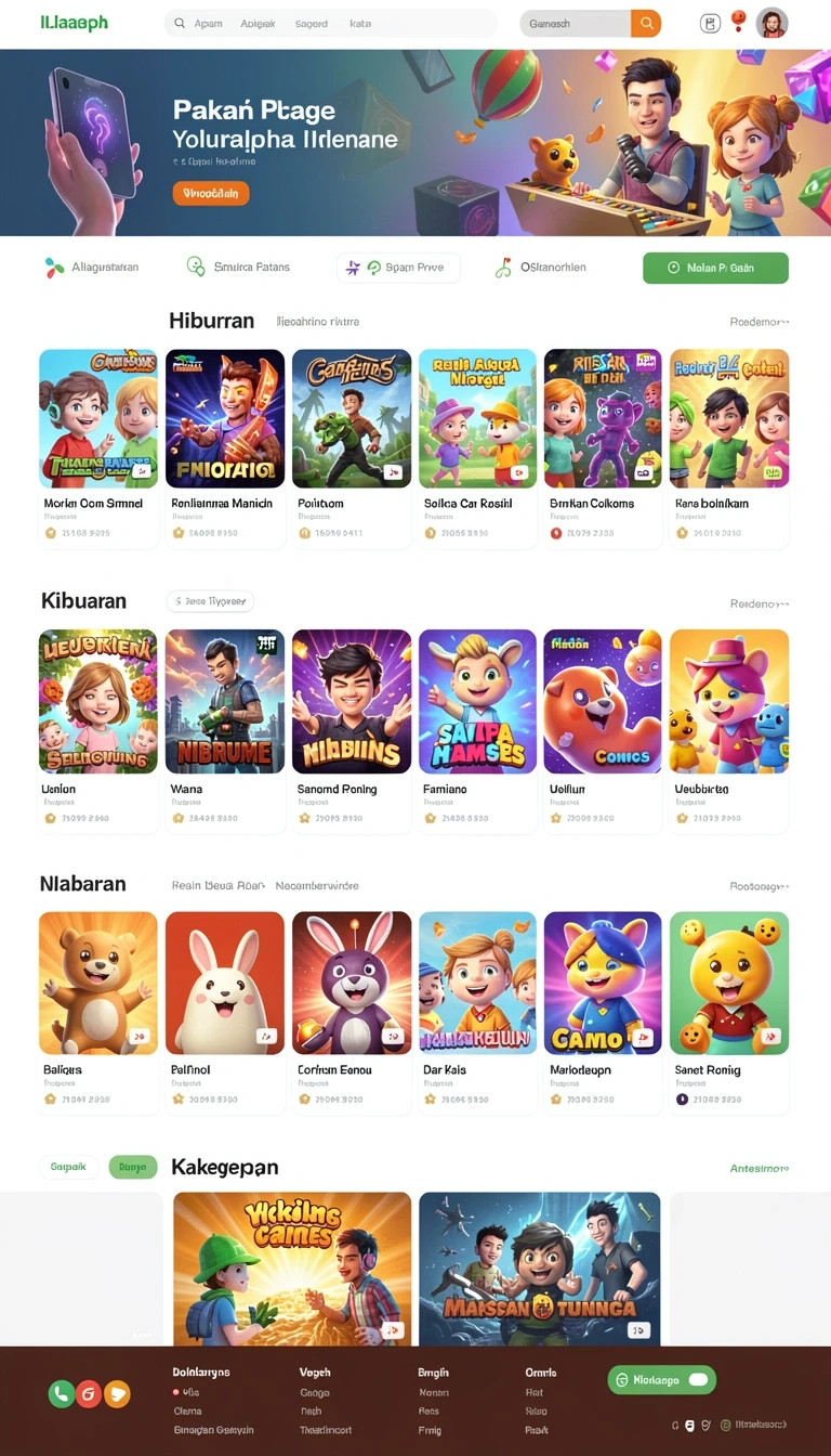 Tampilan utama aplikasi Download 9win APK untuk Android yang intuitif dan efisien.