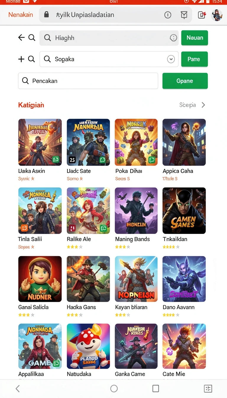 Tampilan utama aplikasi Review Aplikasi goto77 yang intuitif dan efisien.