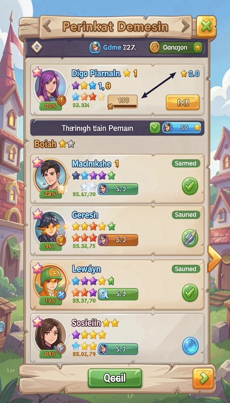 Tampilan utama aplikasi Review Aplikasi logamwin yang intuitif dan efisien.
